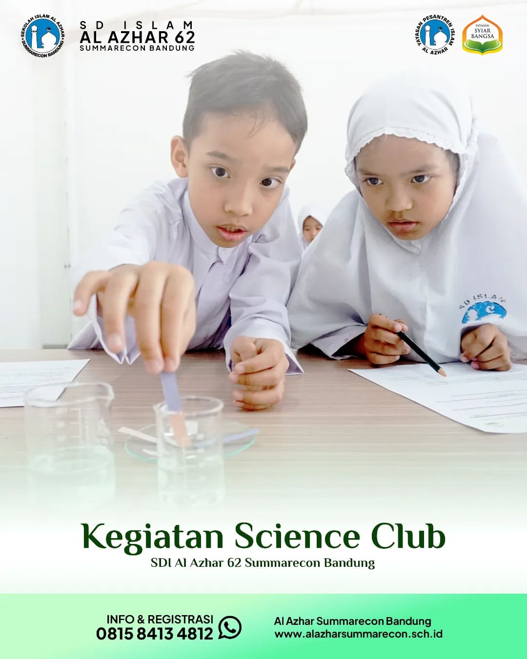 Science Club SD Islam Al Azhar 62 Summarecon Bandung